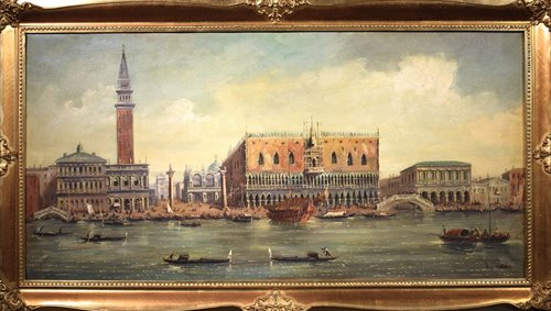 Venise, vue du bassin de Saint-Marc